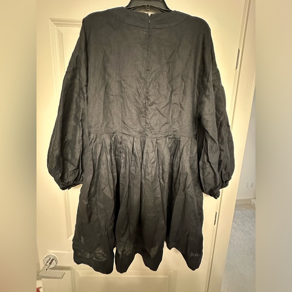 Banana Republic Black Linen Dress - Picture 3 of 3